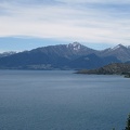 0 View of Queenstown over Lake Wakatipu